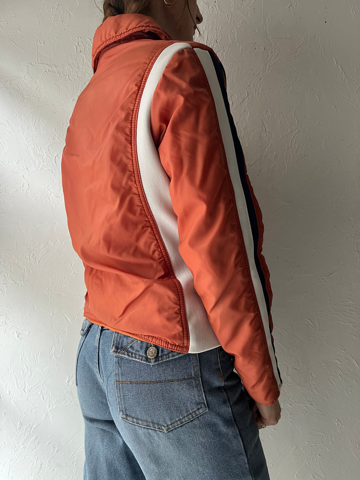 70s 'JC Killy' Orange Retro Jacket / Small