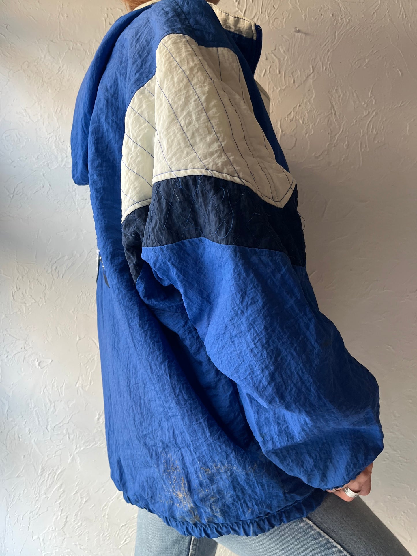 Vintage 'Toronto Blue Jays' Pullover Starter Jacket / Large