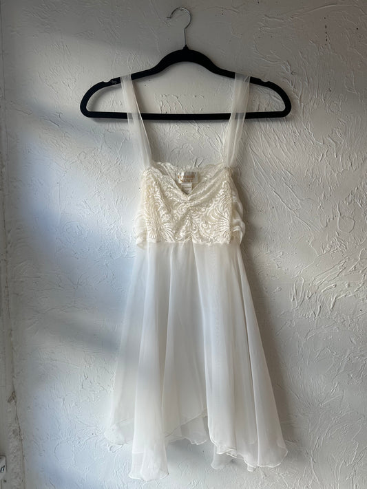 80s ‘Victorias Secret’ Lingerie Top / Medium