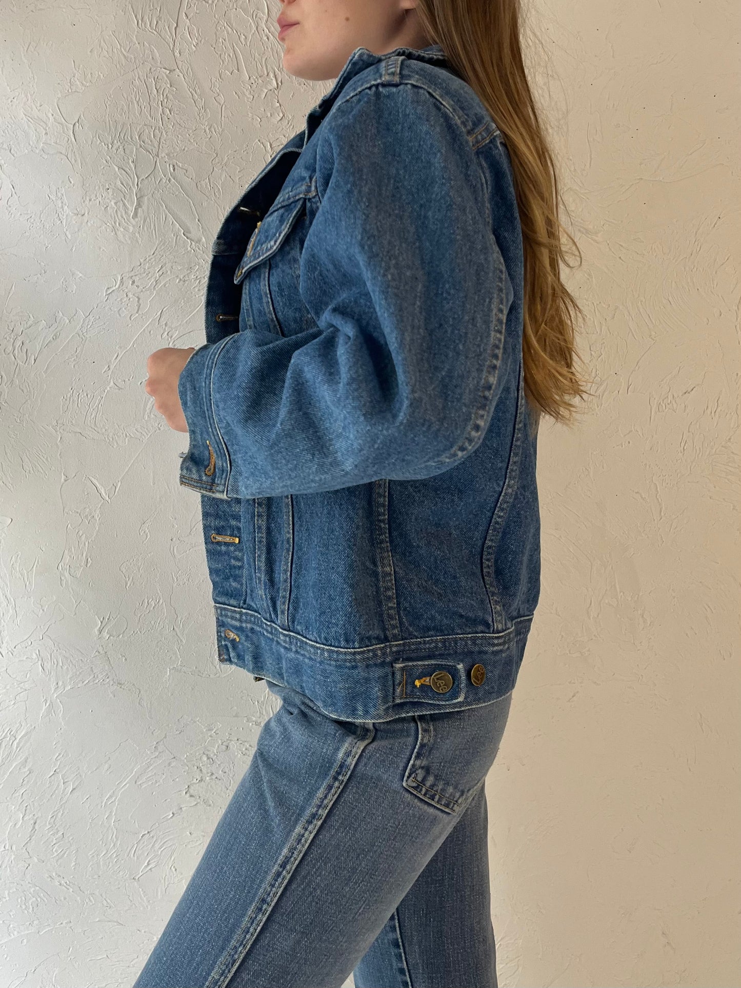 90s 'Lee' Denim Jacket / Made in Canada / Medium