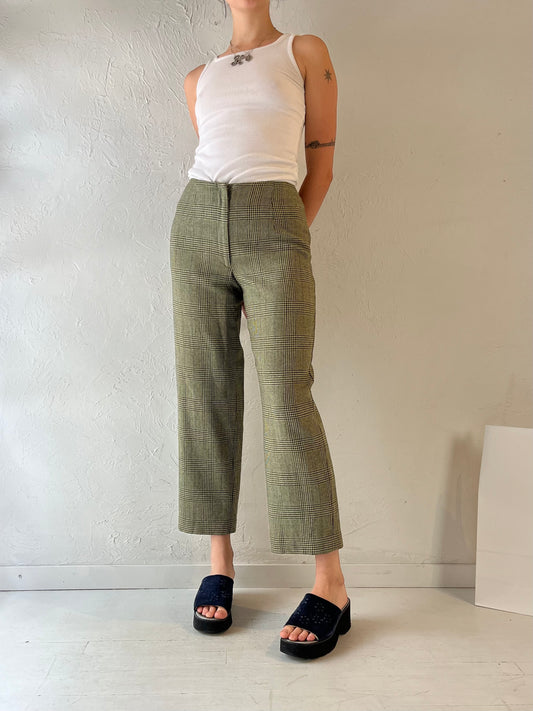 Y2k 'Talbots' Green Wool Pants / Small