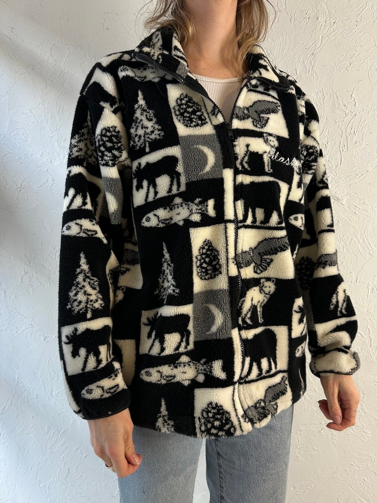 90s 'Ocean East' Alaska Fleece / Medium