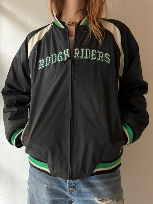 Vintage CFL Saskatchewan Rough Riders' Bomber Jacket / Small