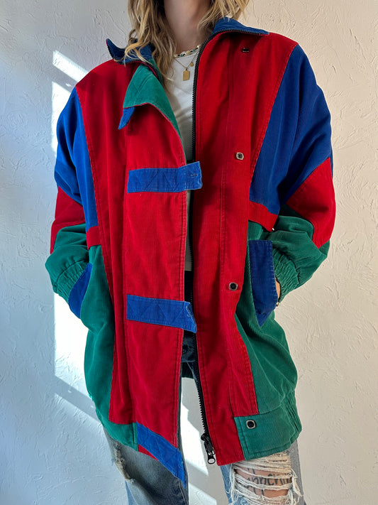 80s 'Bianca Sport' Corduroy Jacket / Medium