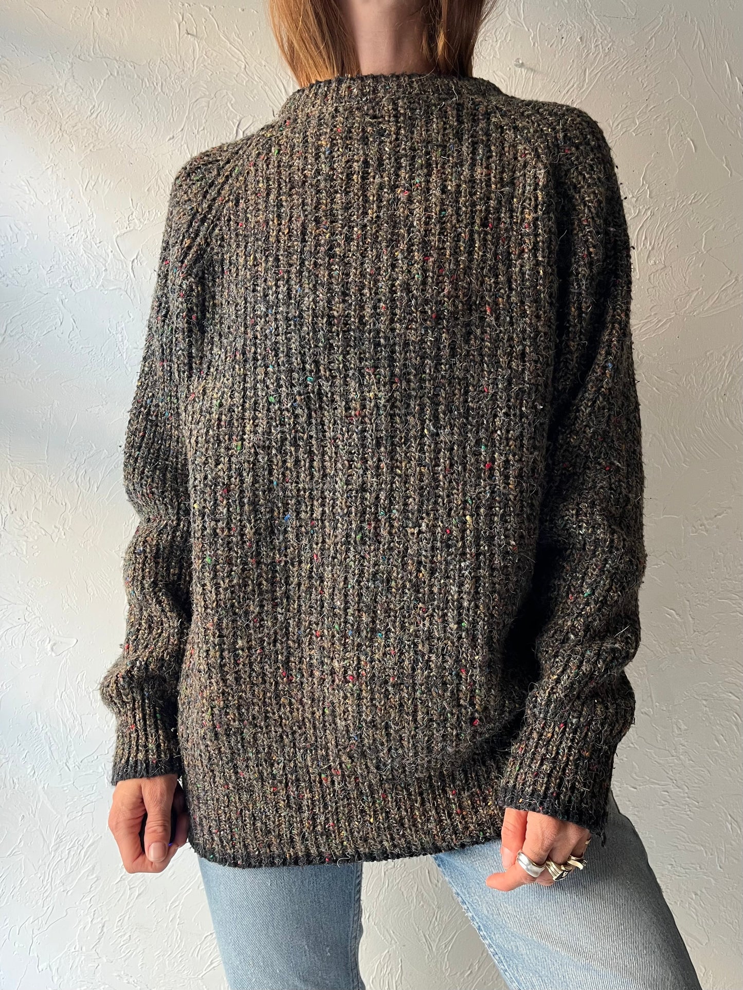 90s 'Christopher Hayes' Pullover Sweater / Large