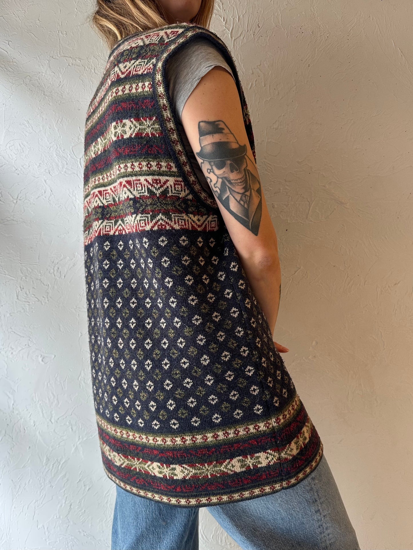 90s ‘Jessica’ Knit Vest / Medium