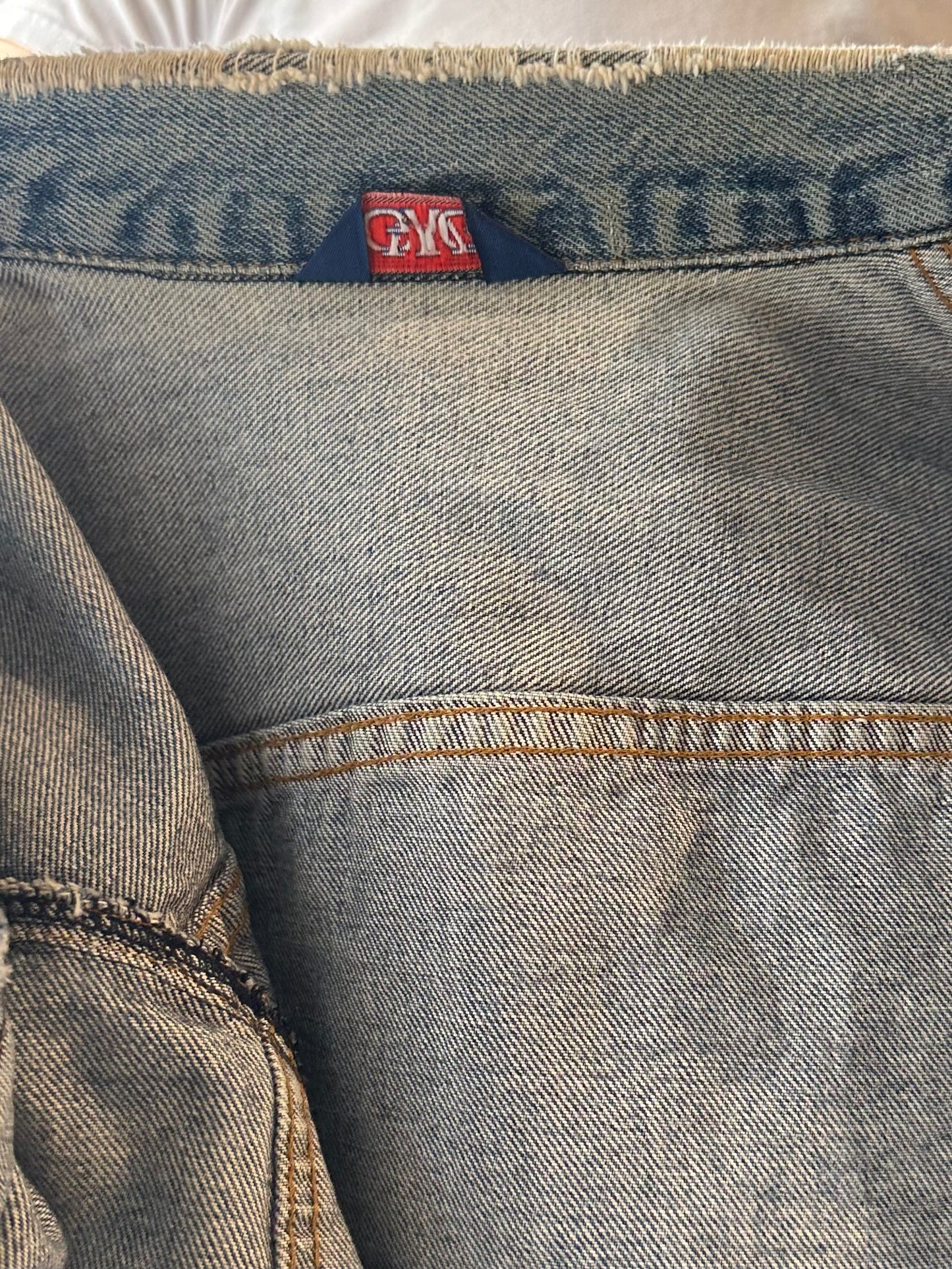 Vintage 'GWG' Faded Denim Jacket / Medium