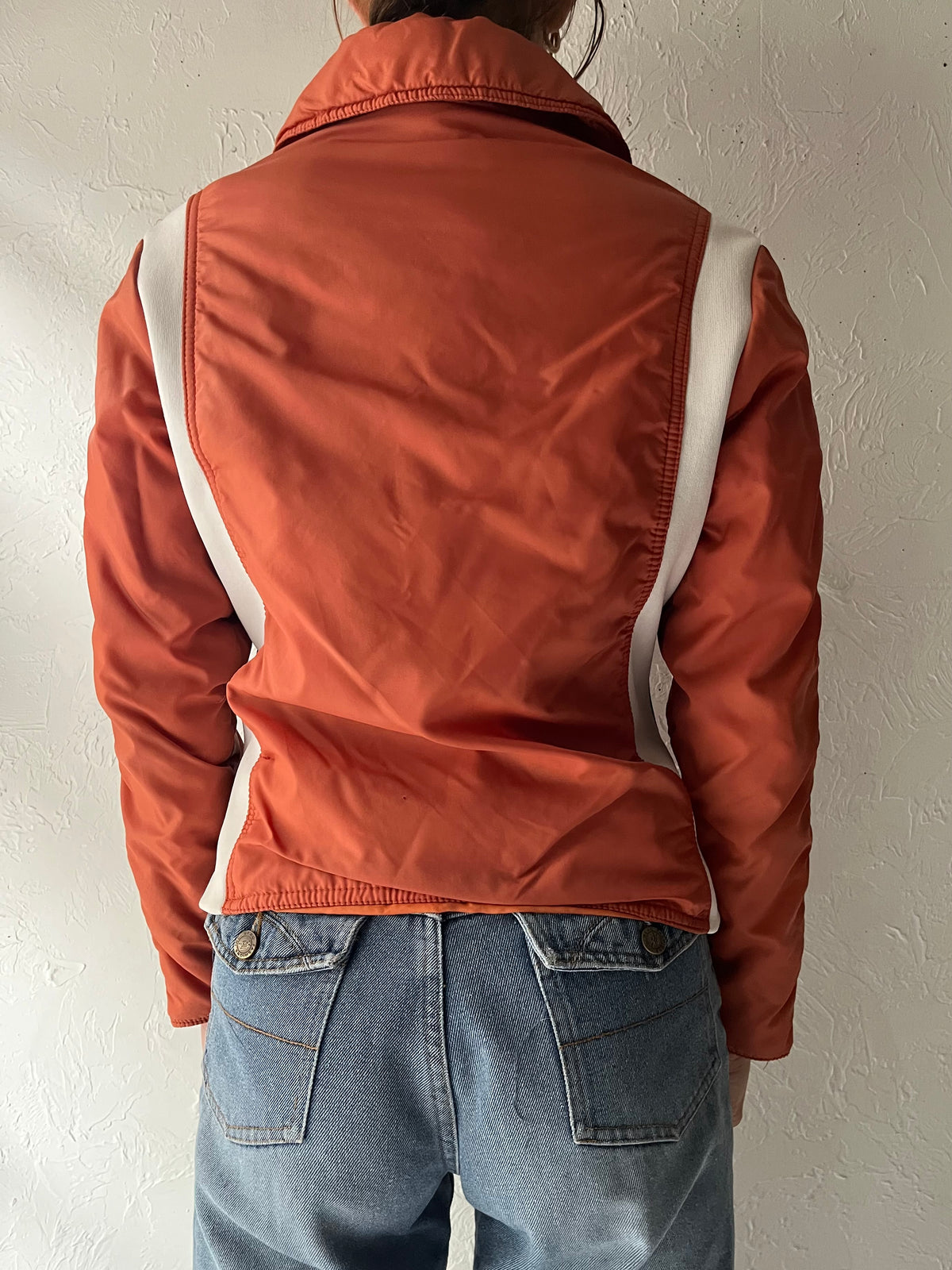 70s 'JC Killy' Orange Retro Jacket / Small