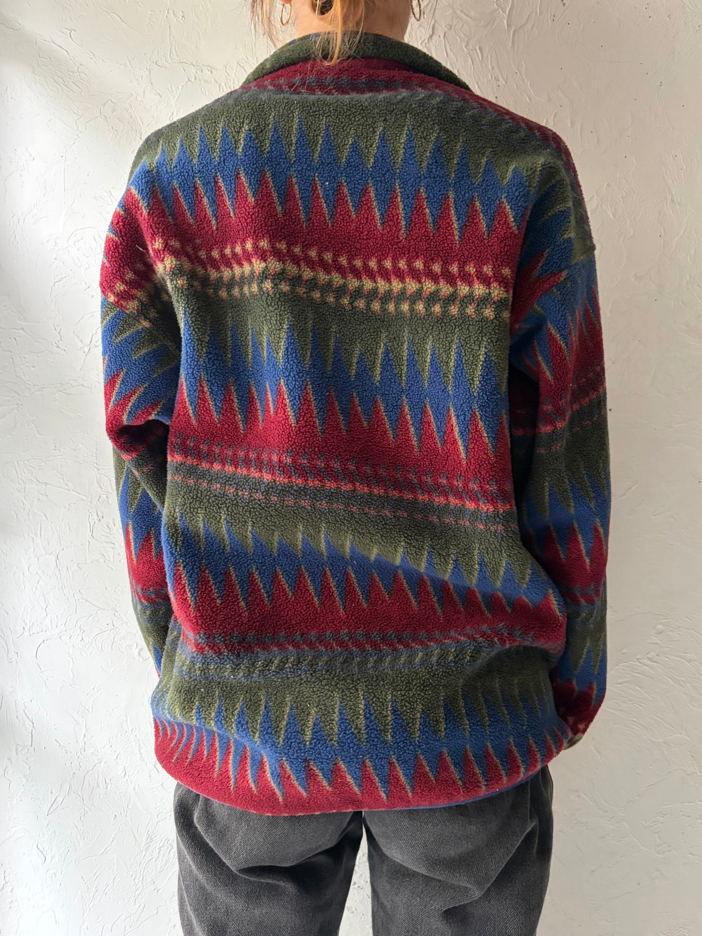 90s 'Patagonia' Fleece / Made in USA / Medium