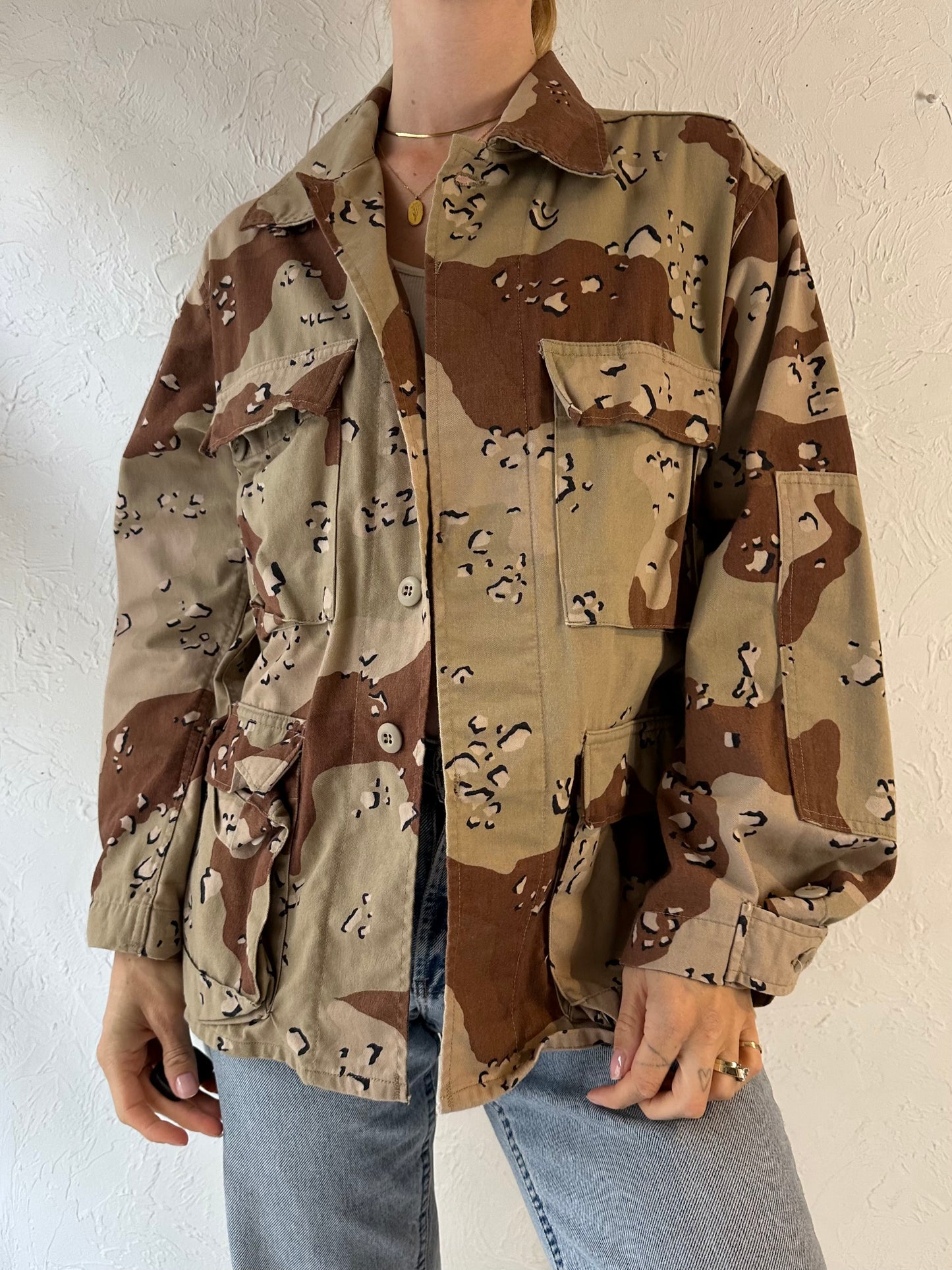 Vintage Desert Camouflage Jacket / Small