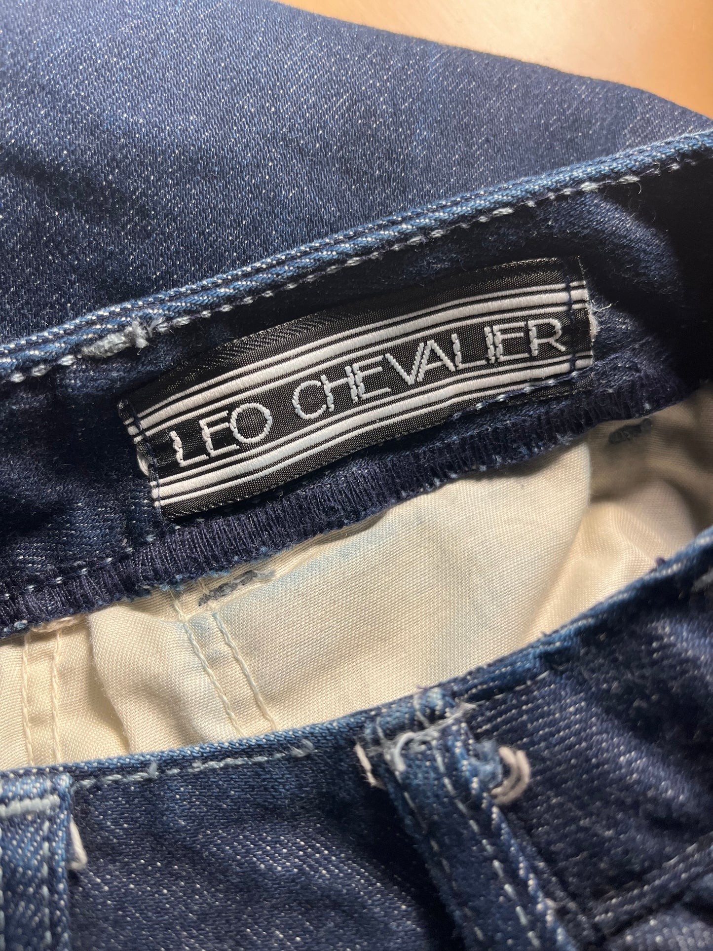 90s 'Chevalier’ Dark Wash Jeans / Small