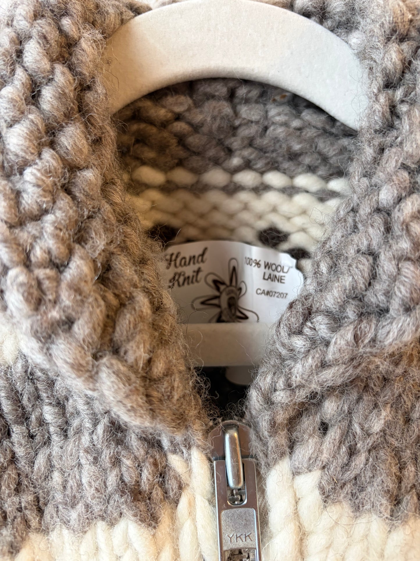 Kids Handknit Wool Laine Sweater / 12month