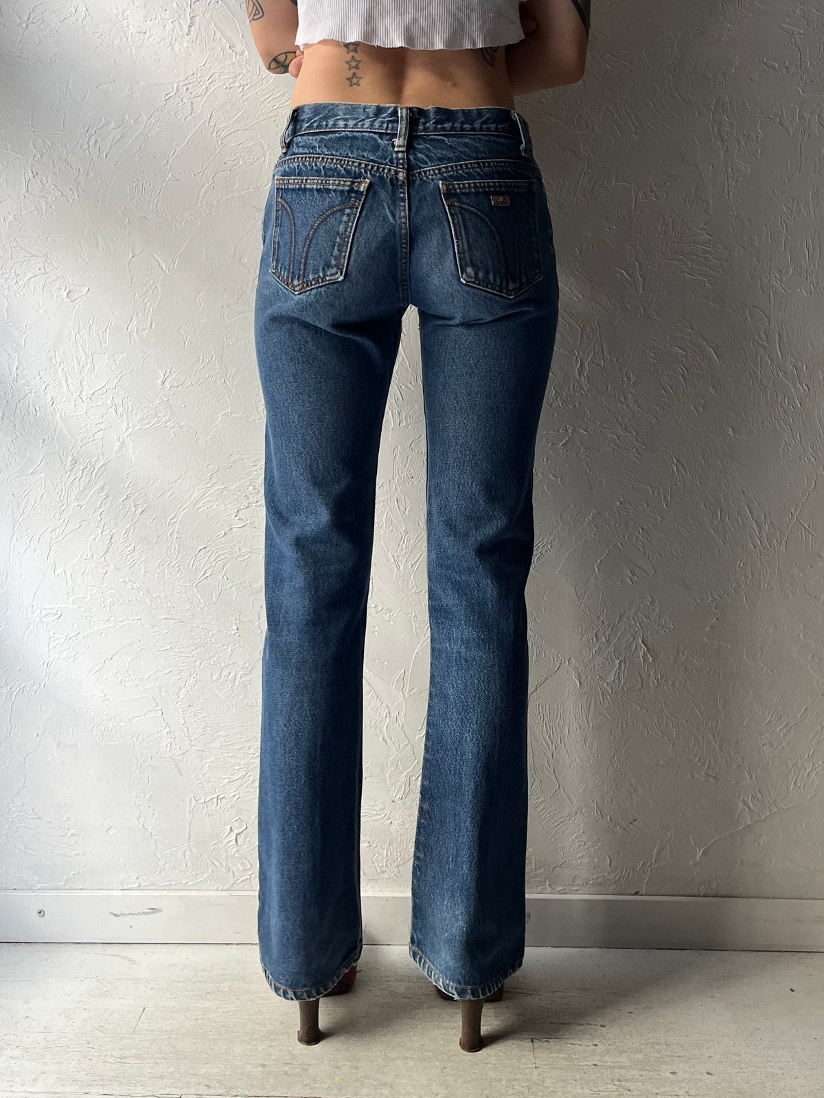 90s 'Miss Sixty' Low Rise Flare Jeans / 29