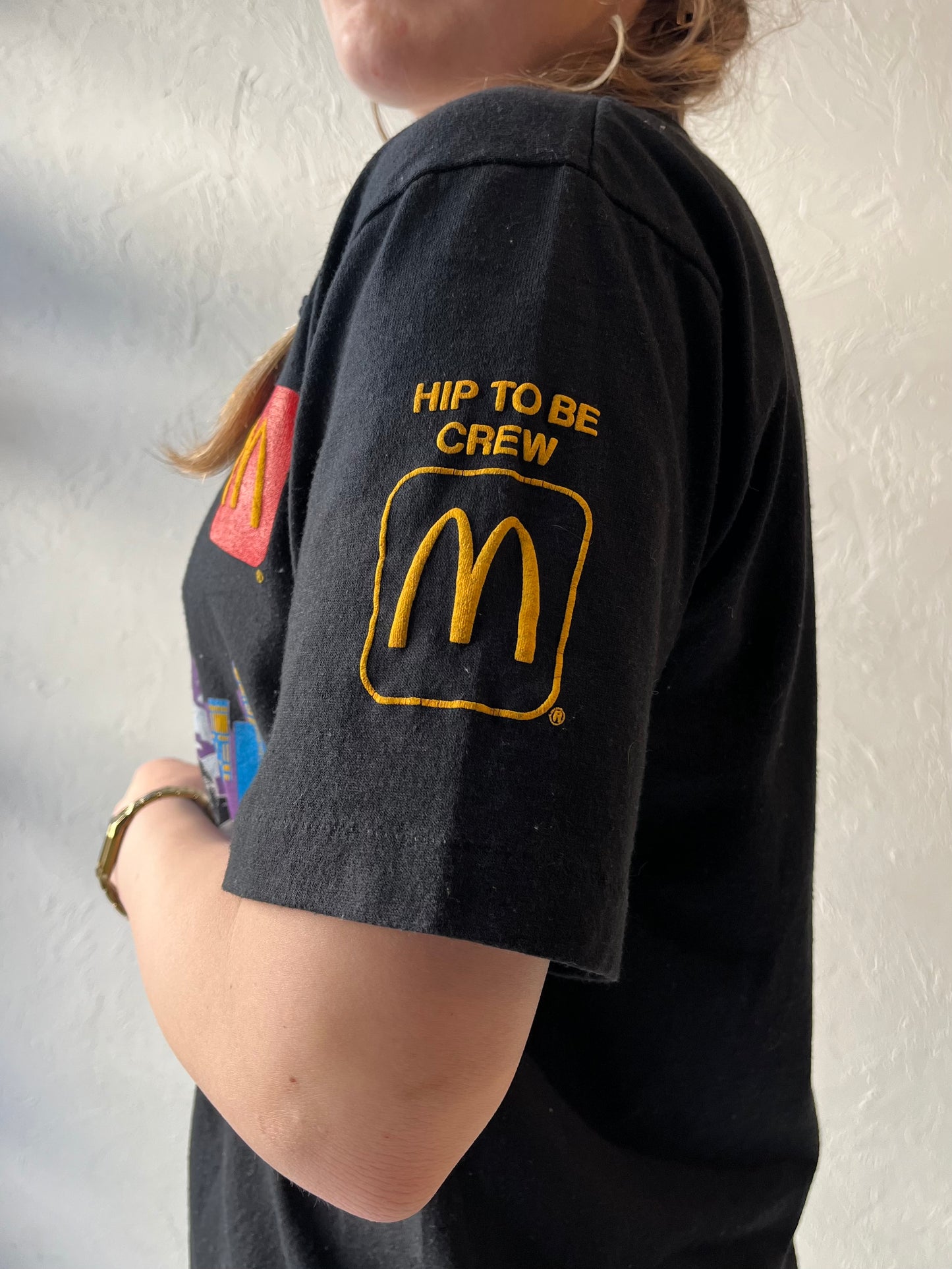 80s 'Jerzees' Mac Tonight McDonalds T Shirt / Made in USA / Medium