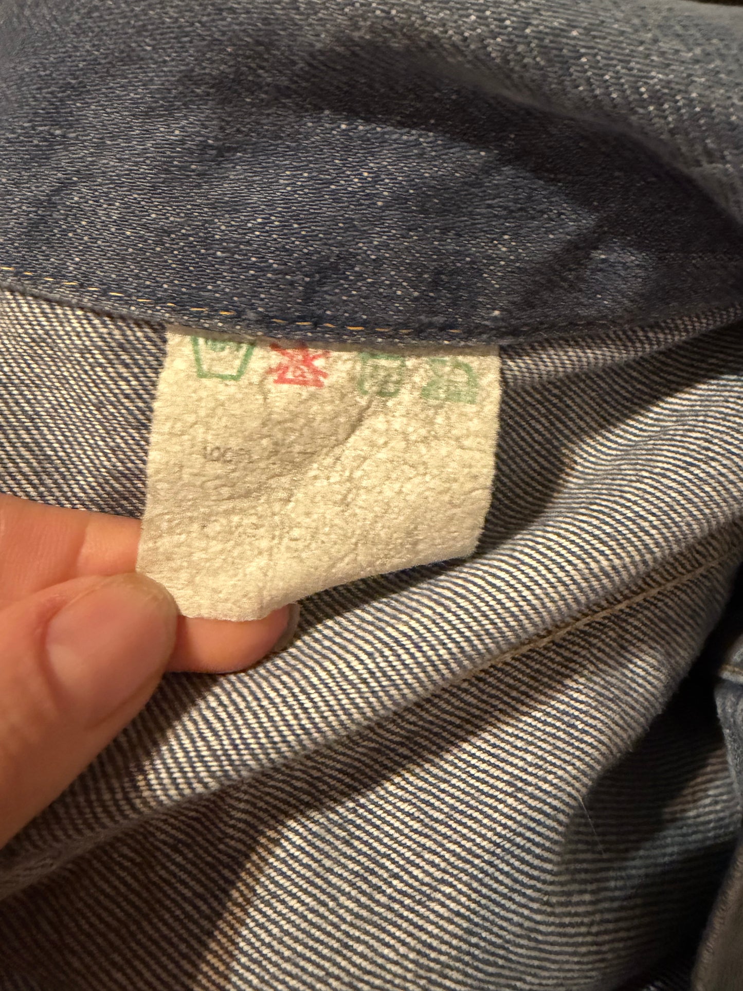 70s 'GWG Kings' Denim Jacket / Small