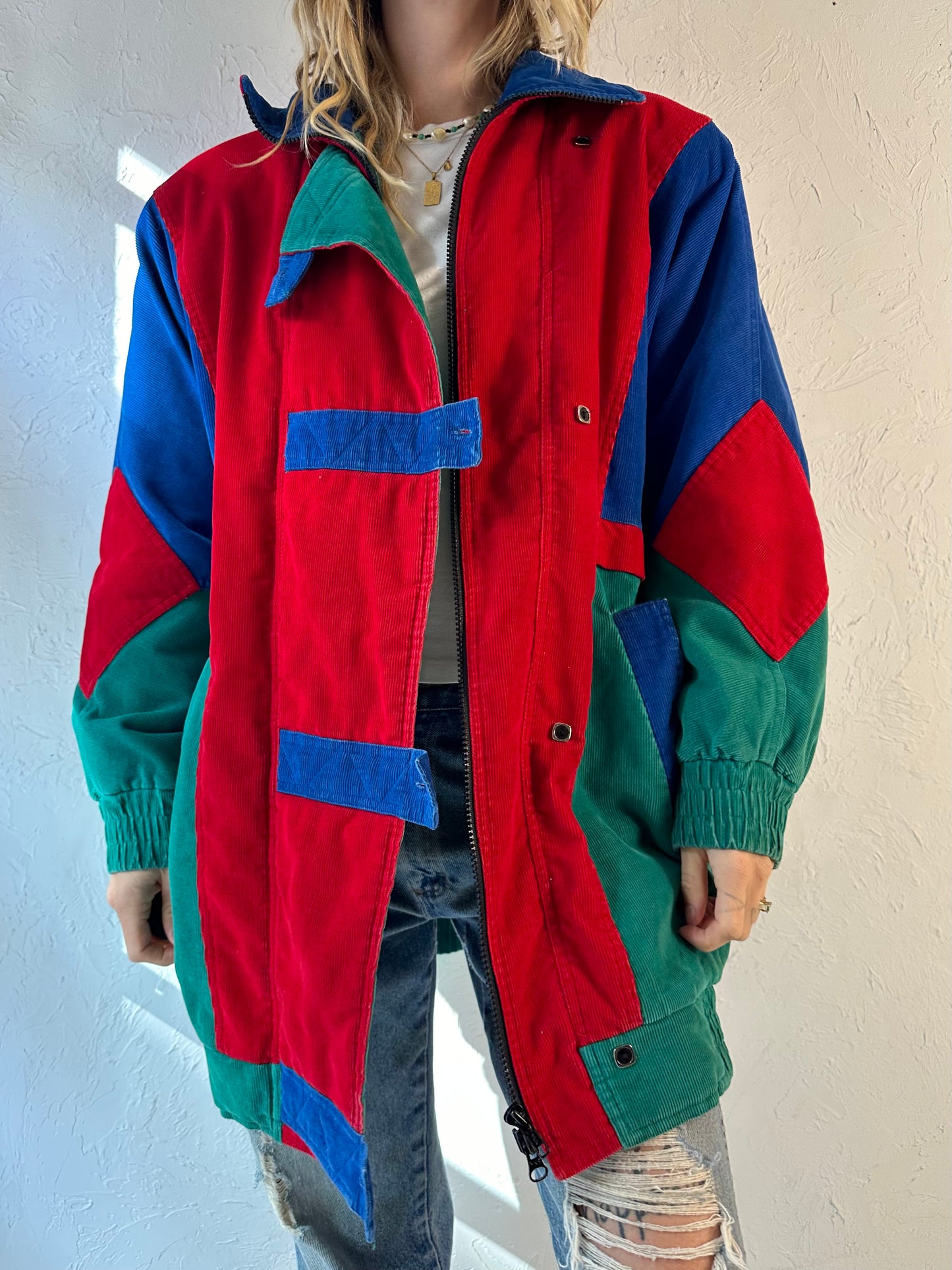 80s 'Bianca Sport' Corduroy Jacket / Medium