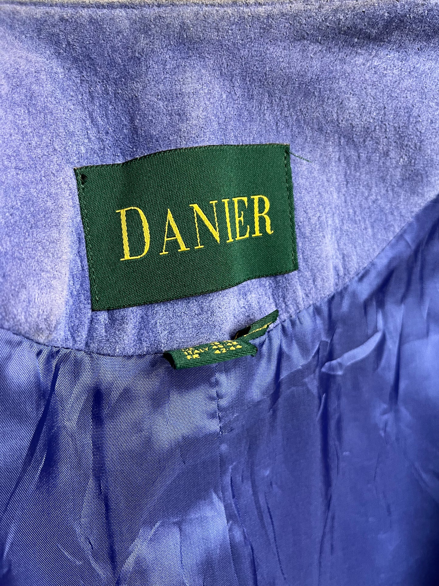 90s ‘Danier’ Purple Suede Jacket / Medium