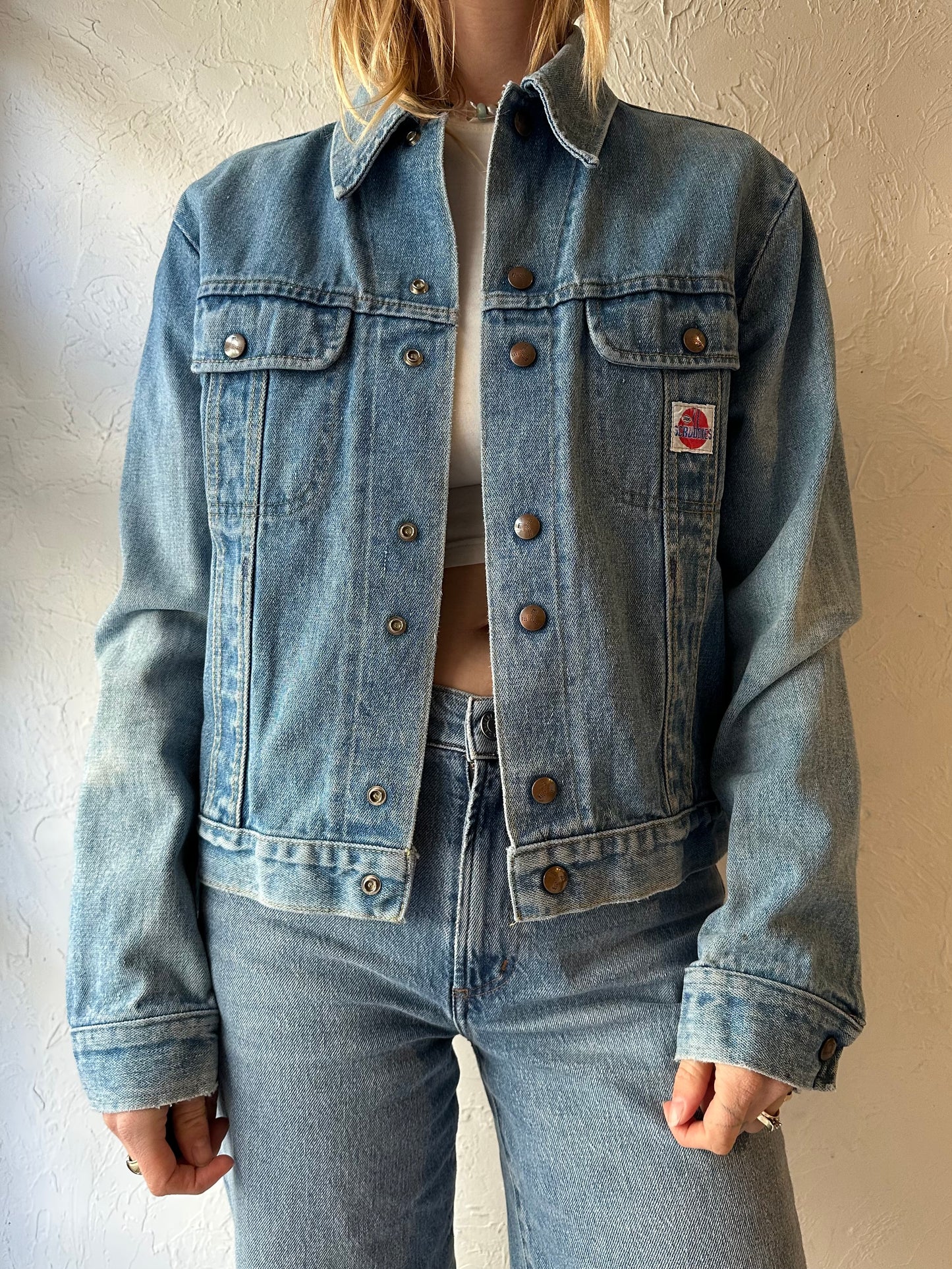 70s ‘GWG’ Snap Up Denim Jacket / Medium