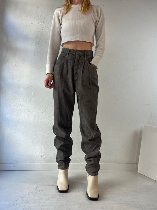 90s 'Lee' High Waisted Denim Pants / Small