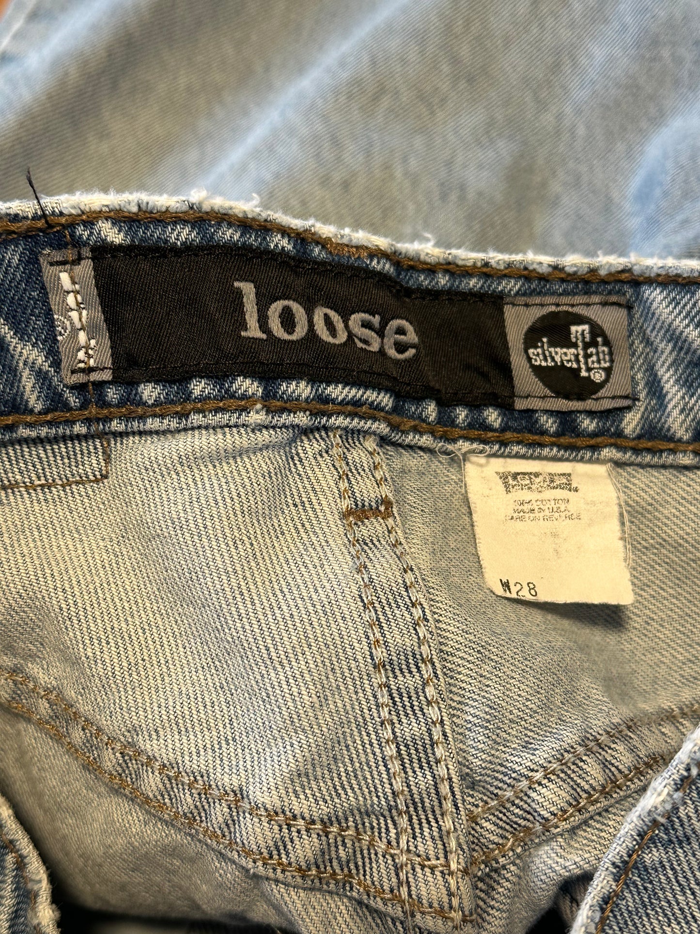 90s 'Levis Silver Tab' Denim Shorts / 29