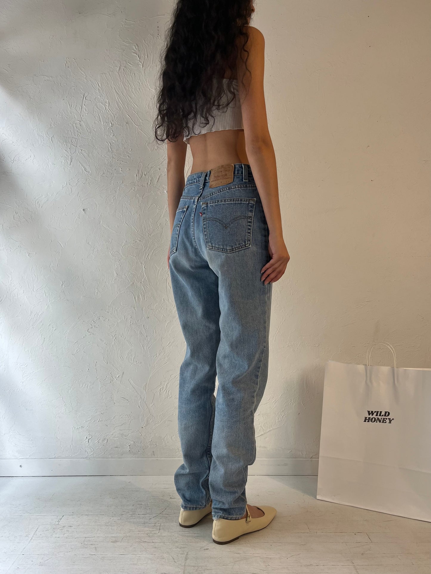 90s 'Levis' 512 Slim Fit Jeans / Made in Canada / 28