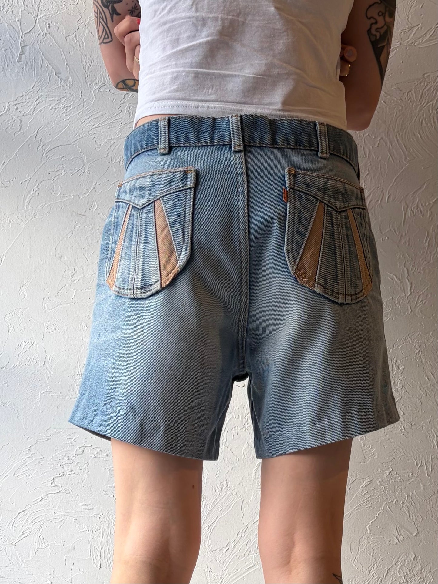 1970s 'Levis' Denim Shorts / 32