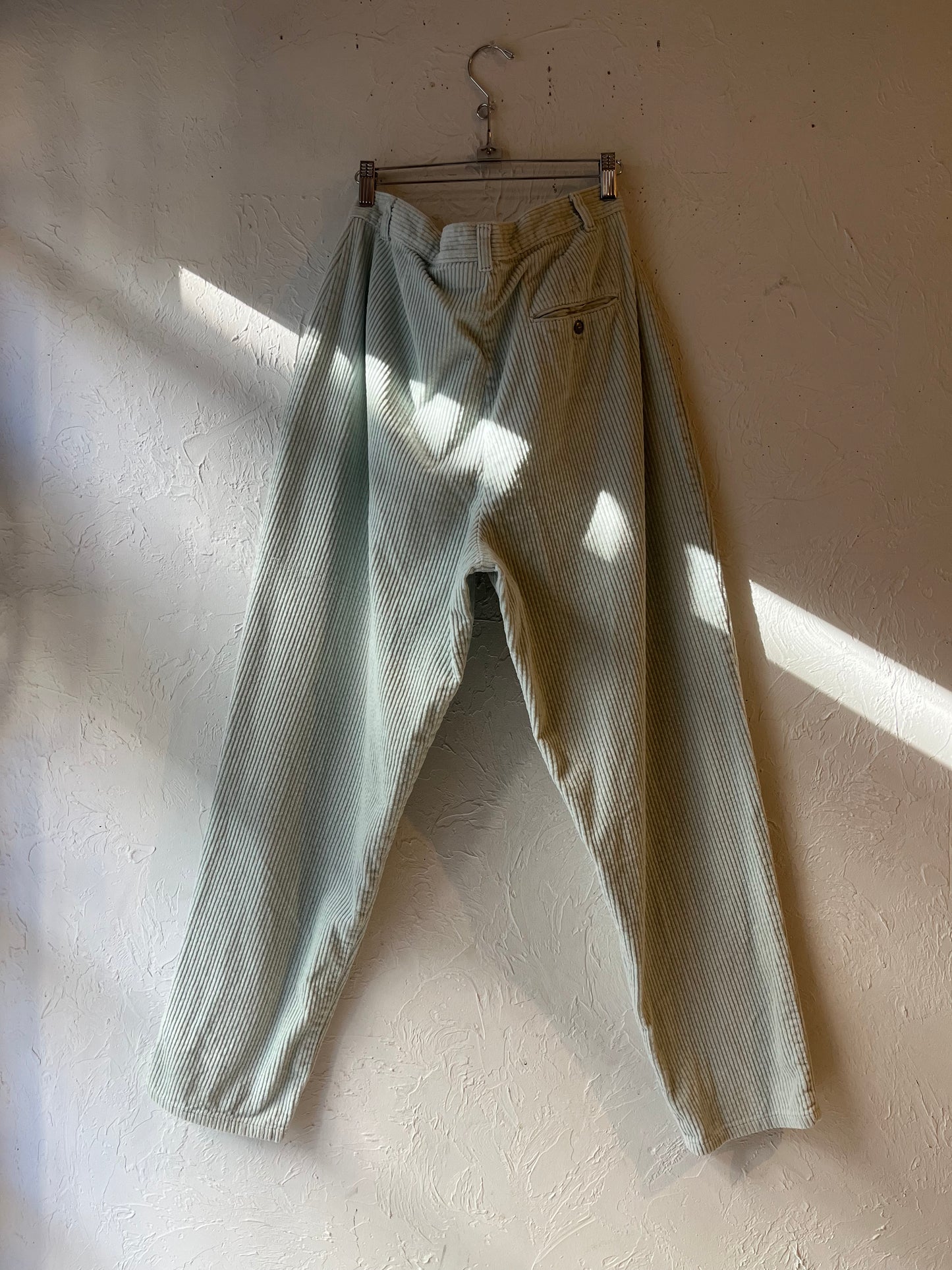 R&R teal corduroy trousers