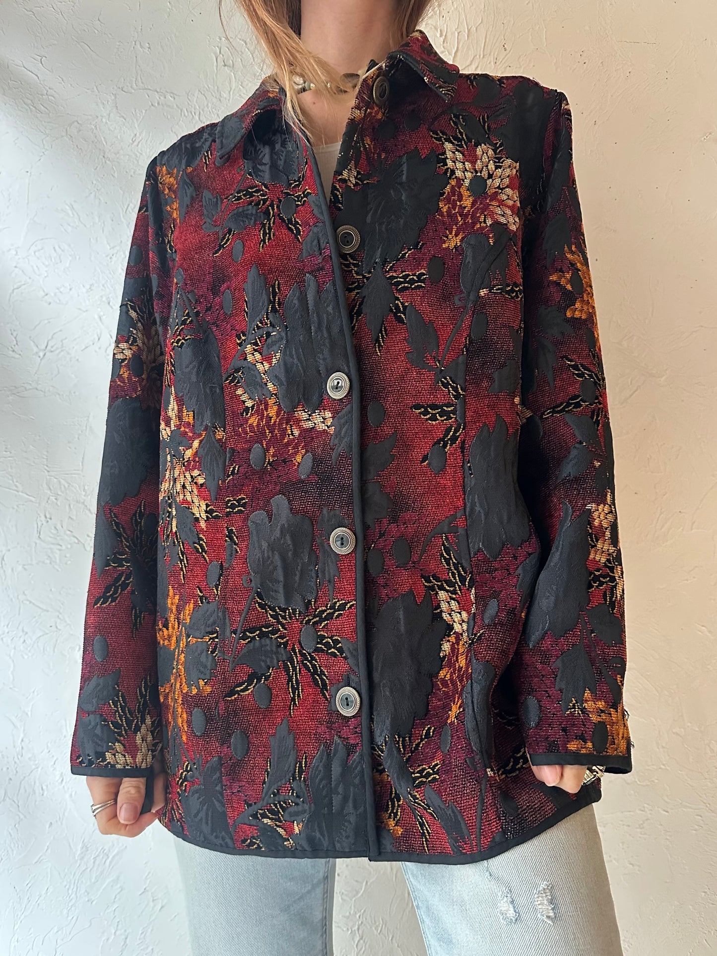 Y2k 'Pennington' Tapestry Jacket / Large