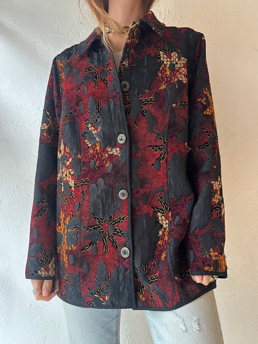 Y2k 'Pennington' Tapestry Jacket / Large