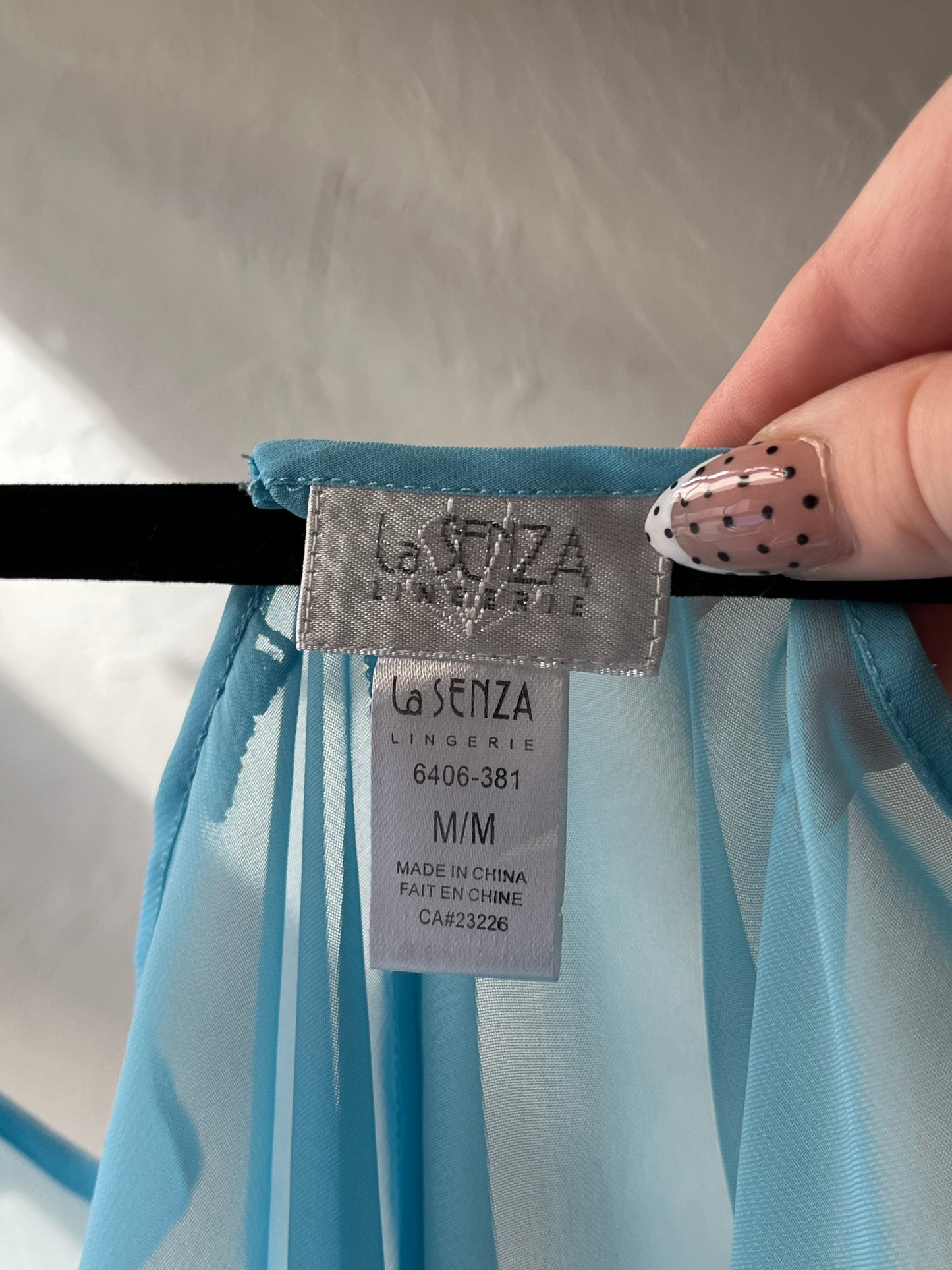 Y2k 'La Senza' Sheer Slip Dress Top / Medium