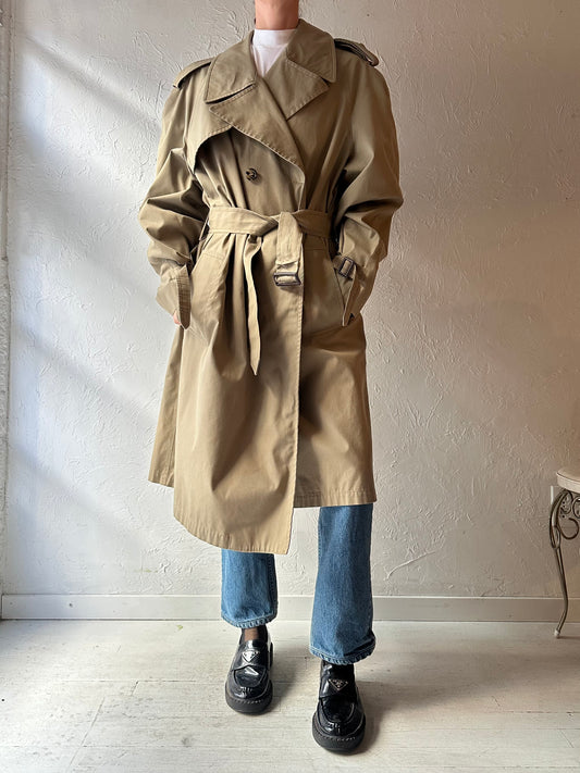 Vintage 'London Fog' Classic Trench Coat / Large