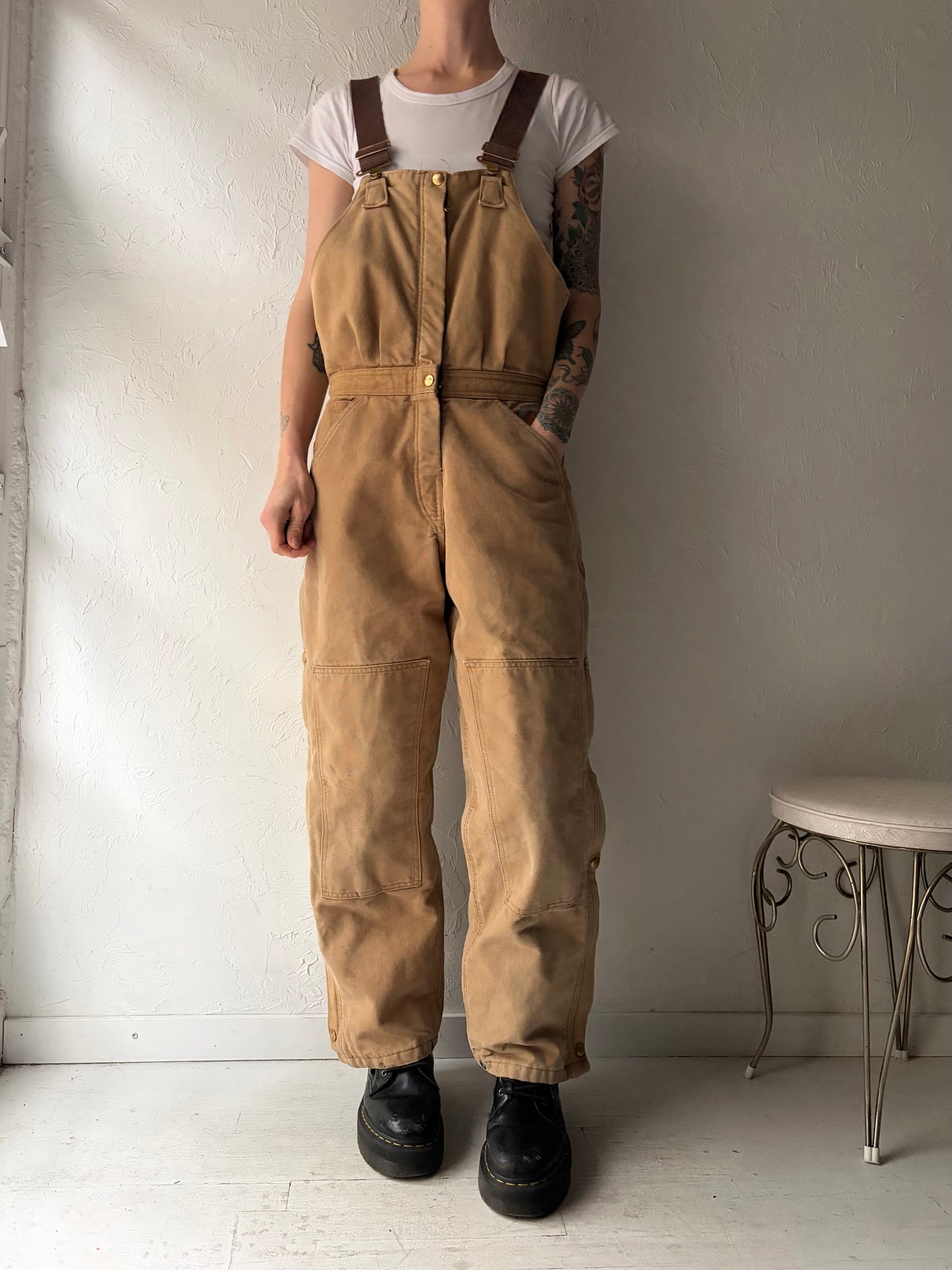 Vintage 'Carhartt' Lined Overalls / Small