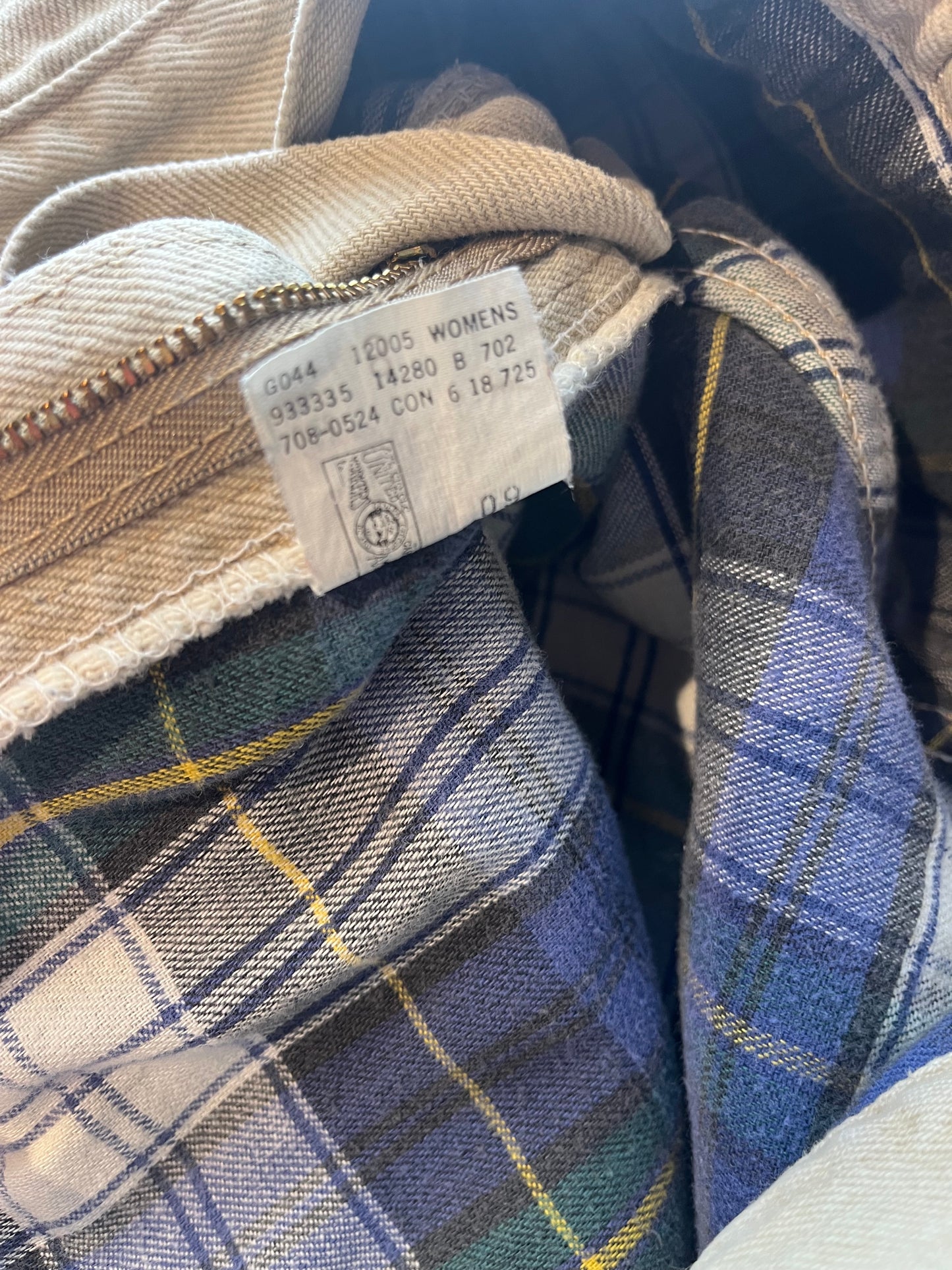 80s 'LL Bean' Lined Jeans / Union Made / 8