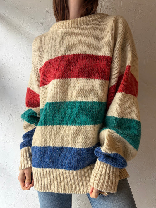 90s 'Environmental Clothing' Sweater / XL