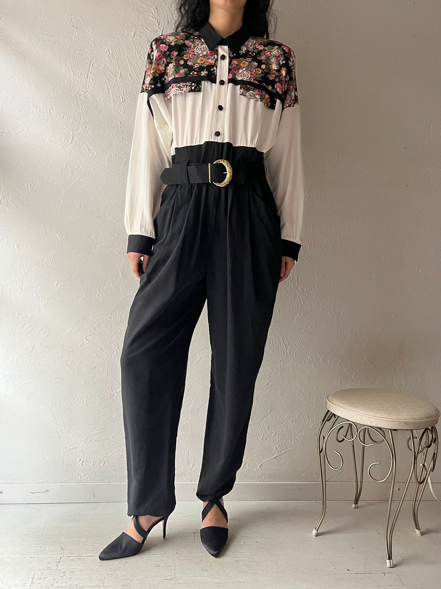 80s 'Editions' Jumpsuit / Large