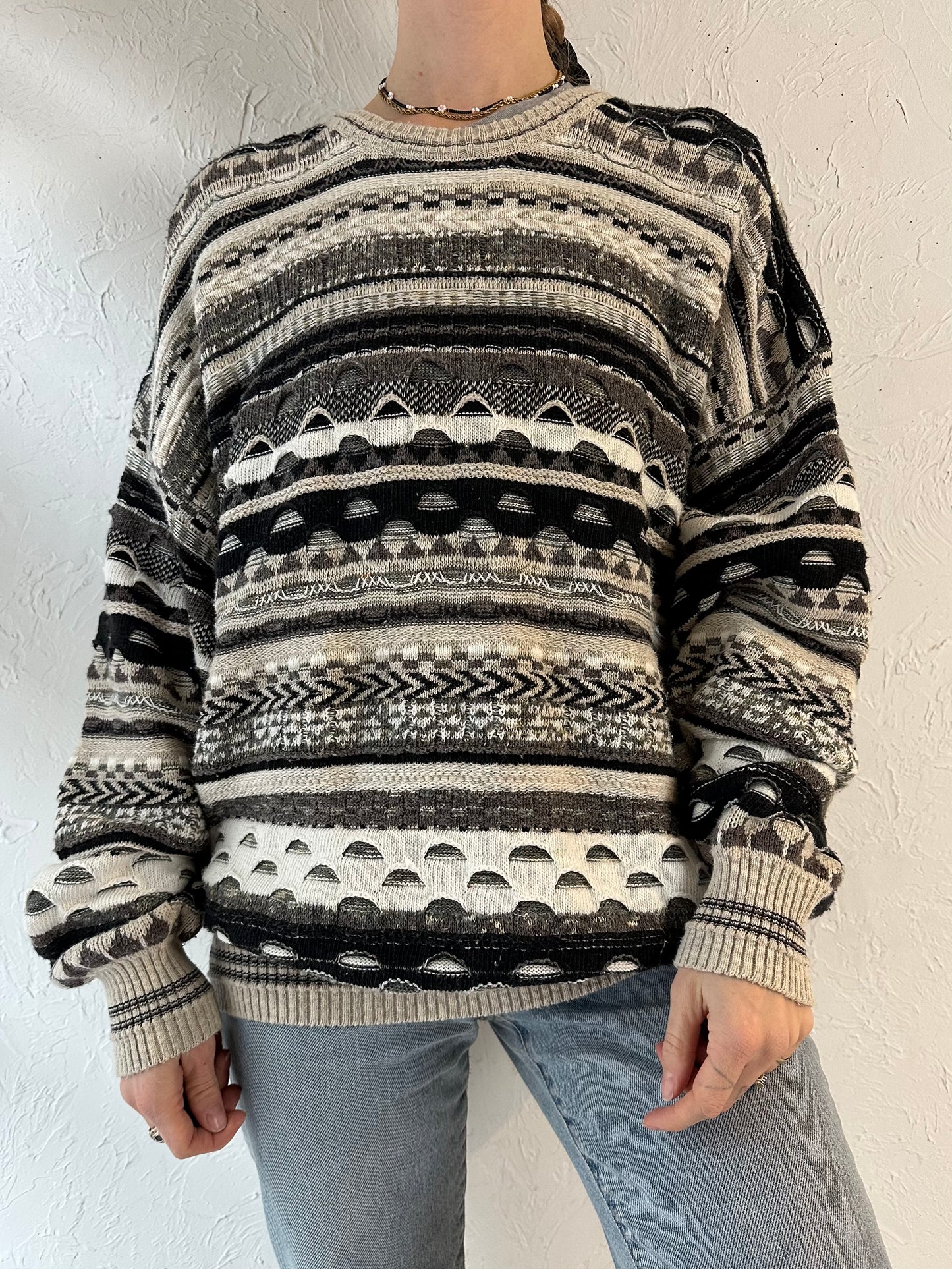 90s 'Florence Tricot' Coogie Style Sweater / XL