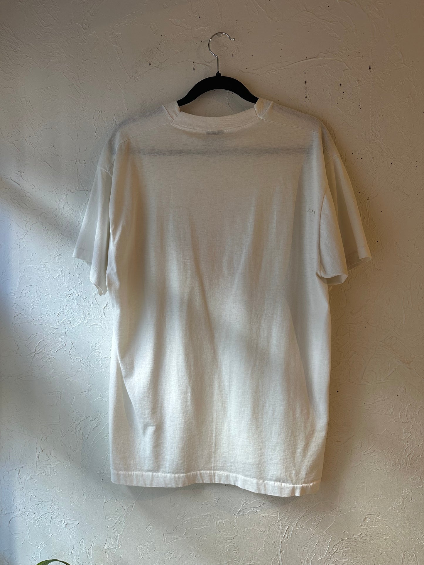 80s 'Screen Stars' Cat Coffee T-Shirt / XL