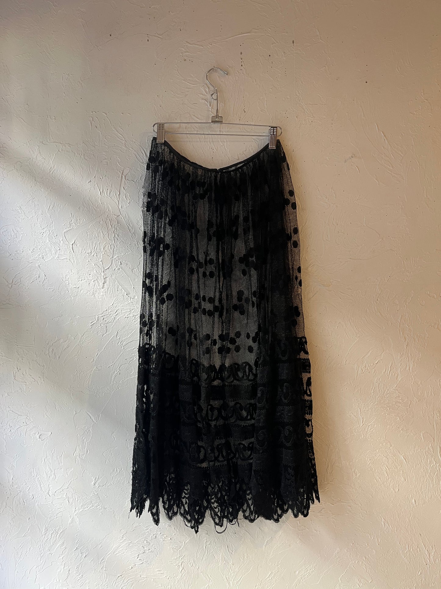 Sheer Polkadot Skirt / Small