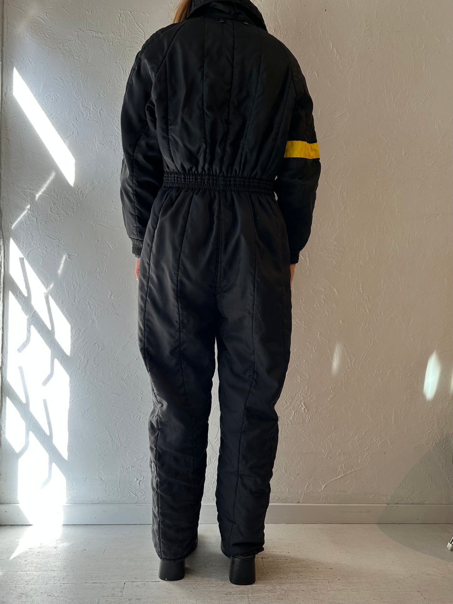 80s 'JC Penny' Quitled Snow Suit / Medium