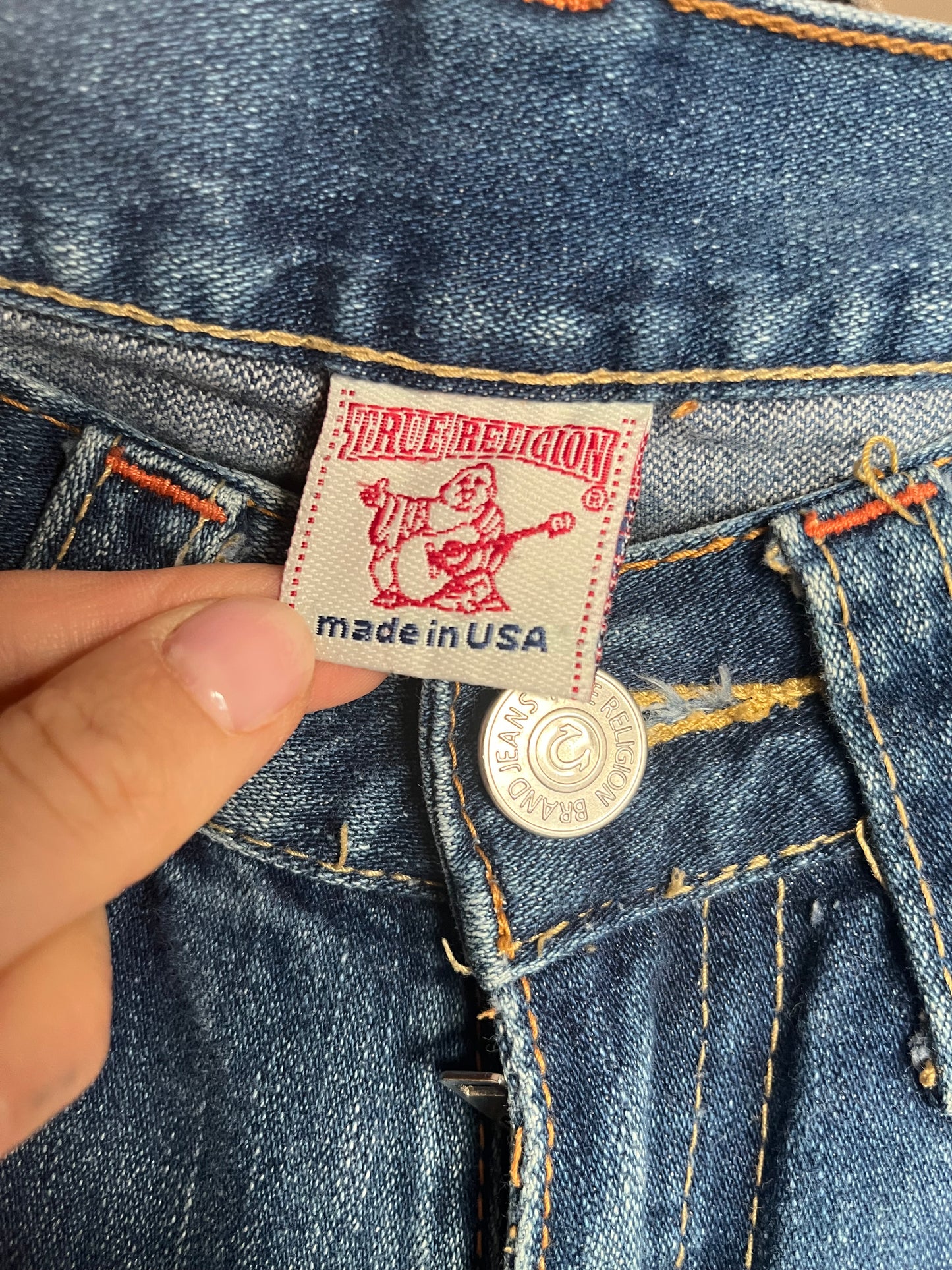 Y2K ‘True Religion’ Low Rise Jeans / Small