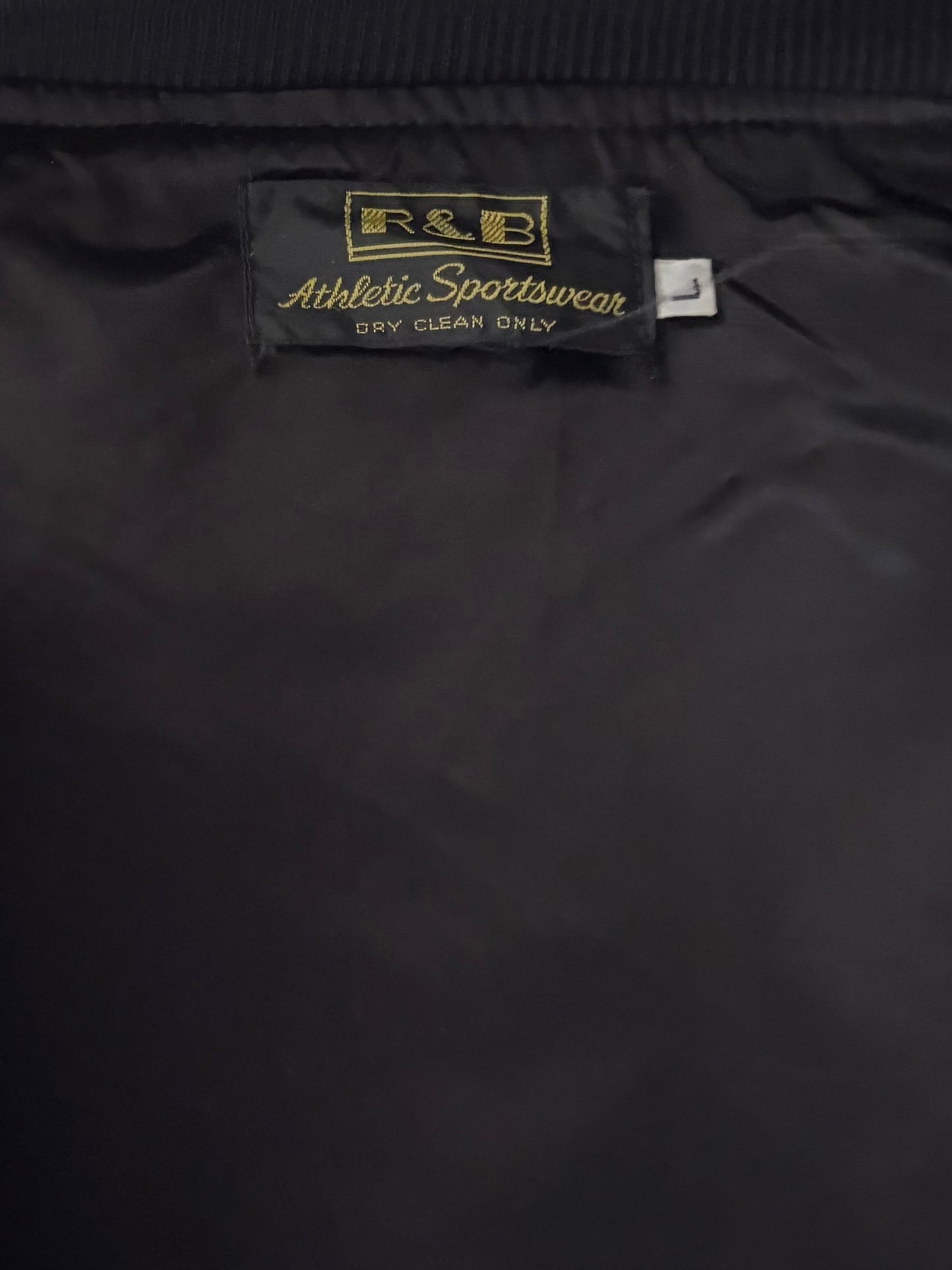 Vintage 'R&B' Mercedes Benz Silky Bomber / Large