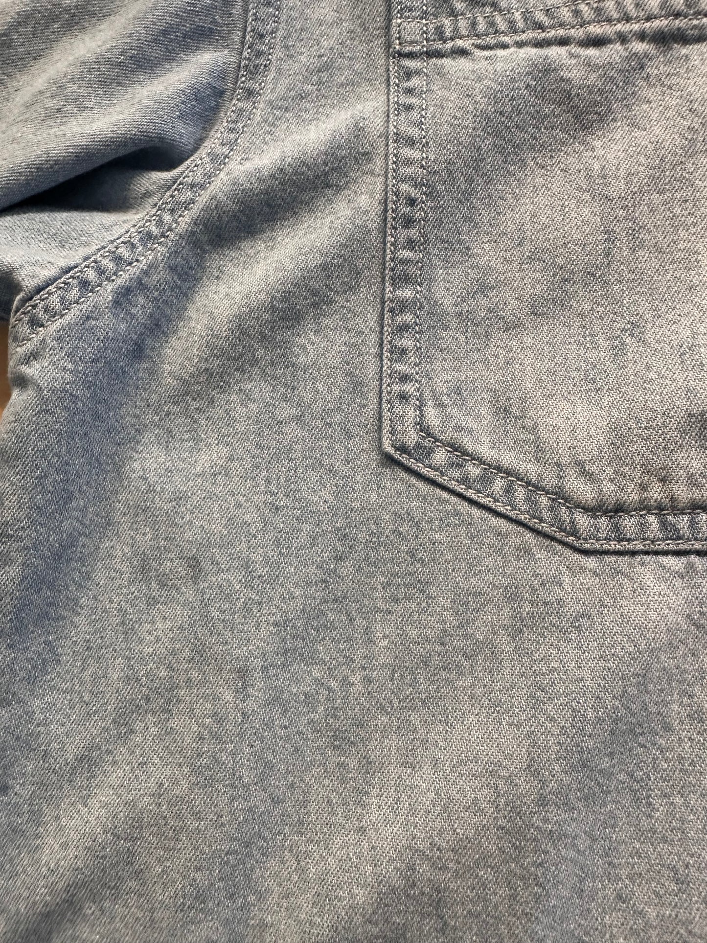 Vintage 'Levis' Button Up Denim Shirt / Large