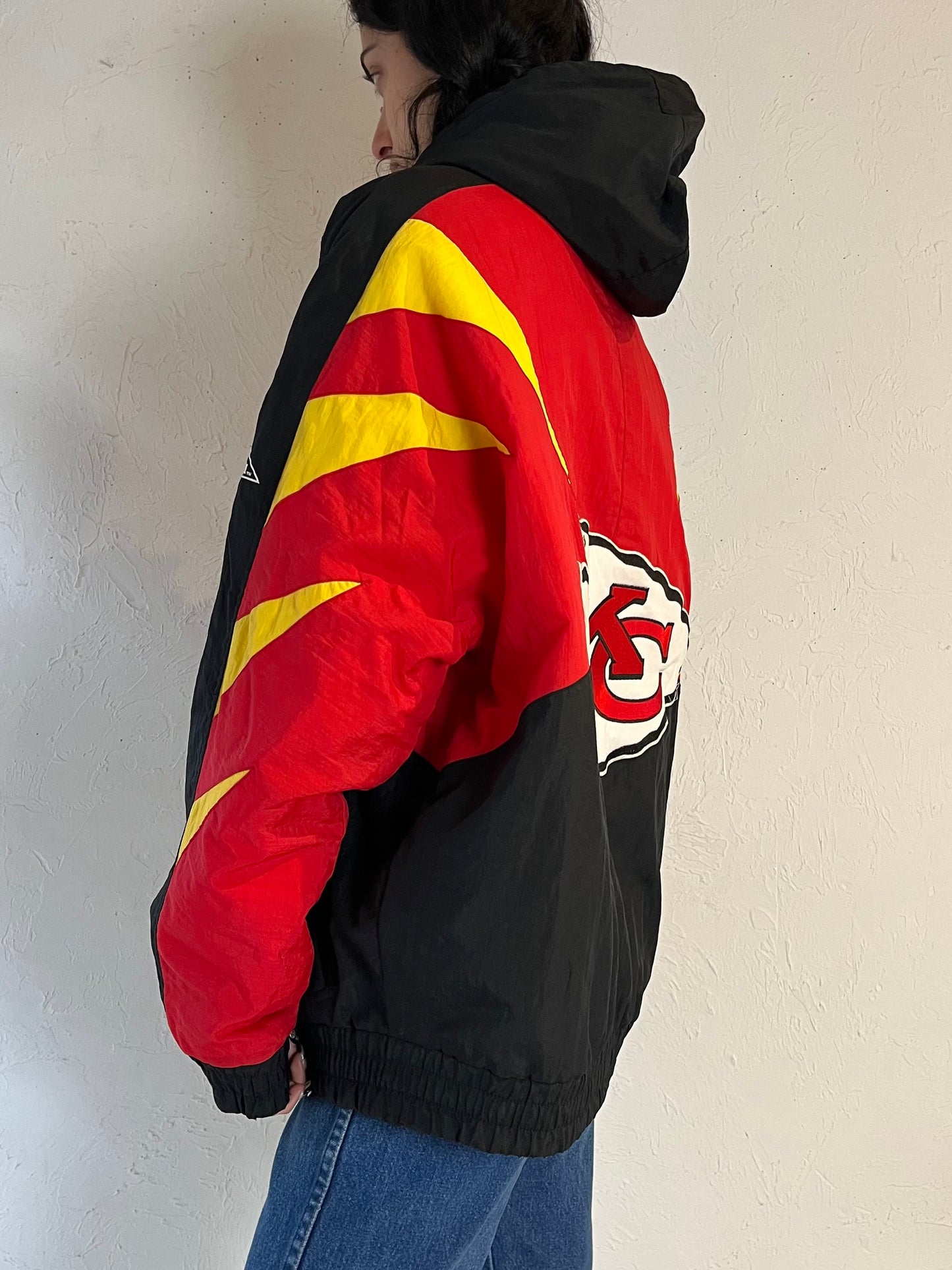 90s ‘Pro Line Kansas City’ Bomber Jacket / Large