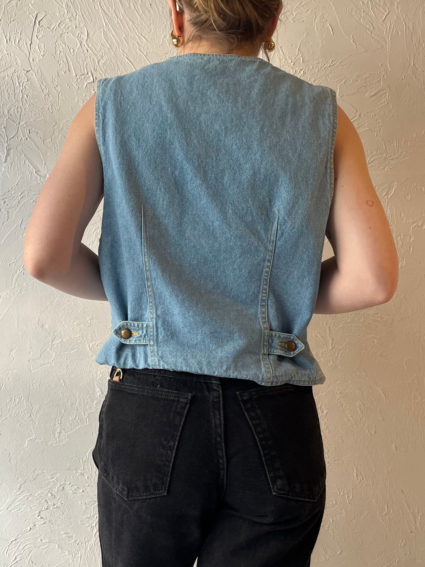 90s ‘Liz Wear’ Denim Vest