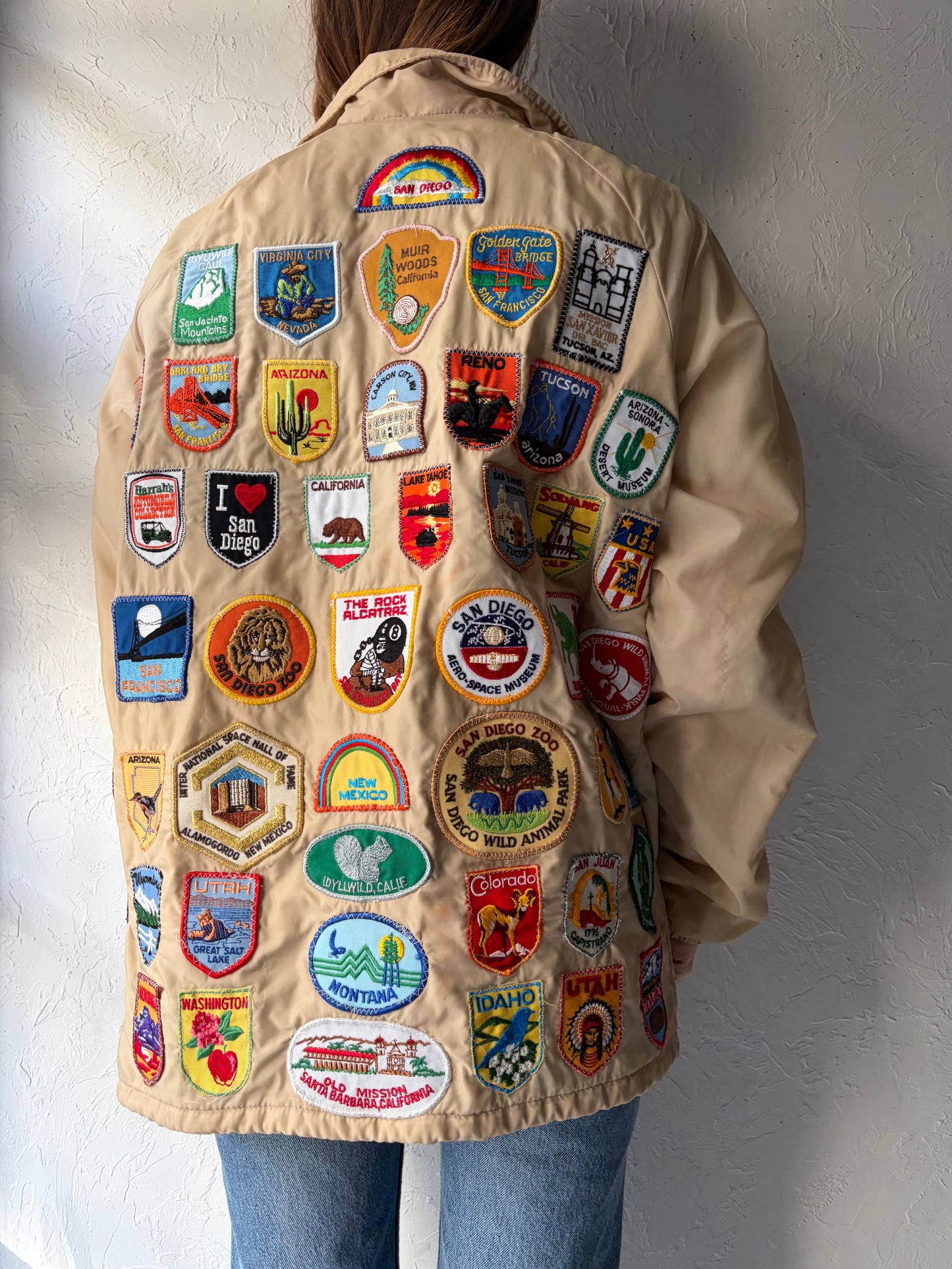 70s 'Sears' Patch Jacket / Large