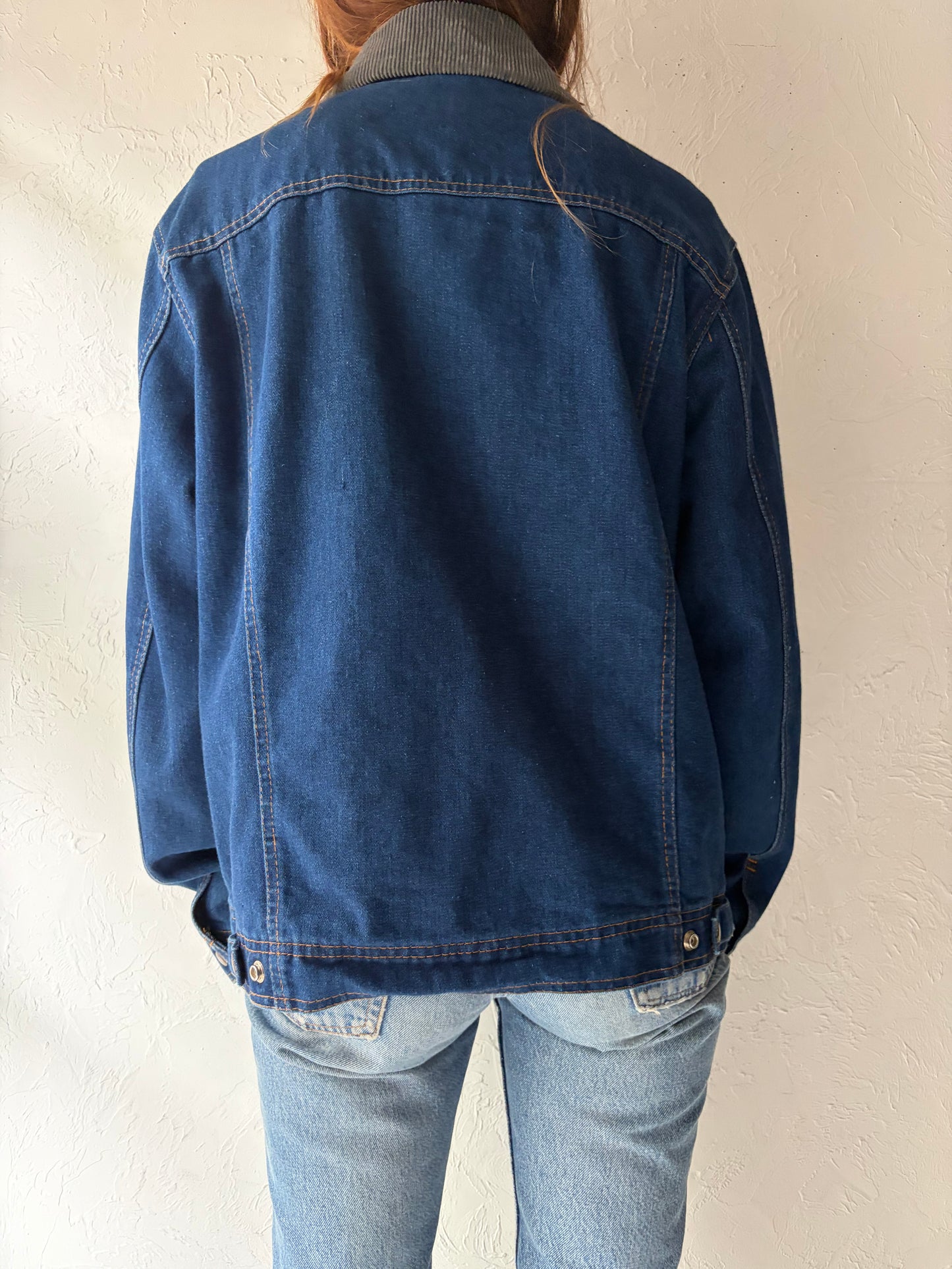 80s Denim Jacket / Large