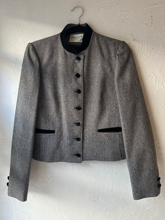 80s ‘Ferncroft’ Wool Jacket / Small