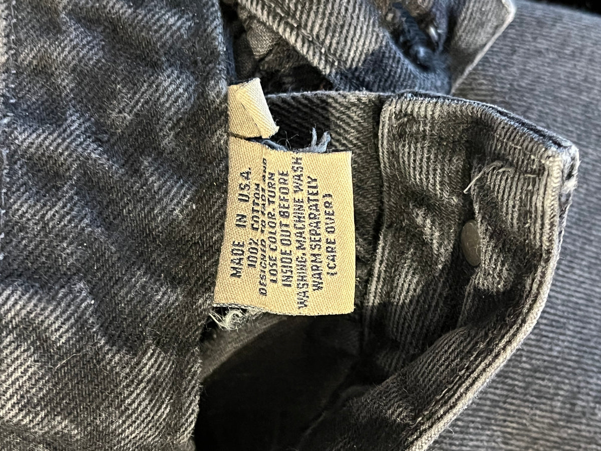 90s 'Calvin Klein' Dark Wash Jeans / Made in USA / 28