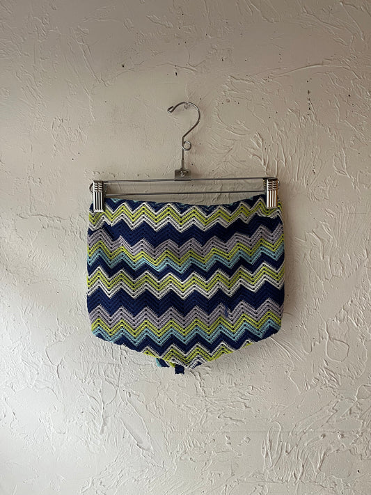 Y2k 'Rue 21' Knit Tie Top / Medium