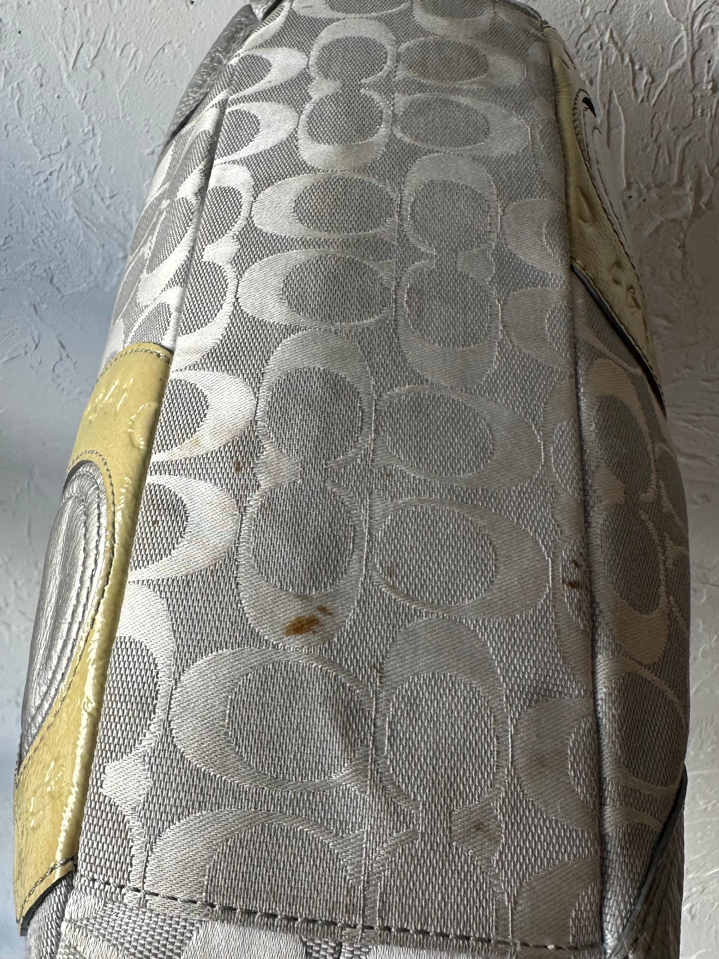 Y2k 'Coach' Patchwork F18824 Leather Purse